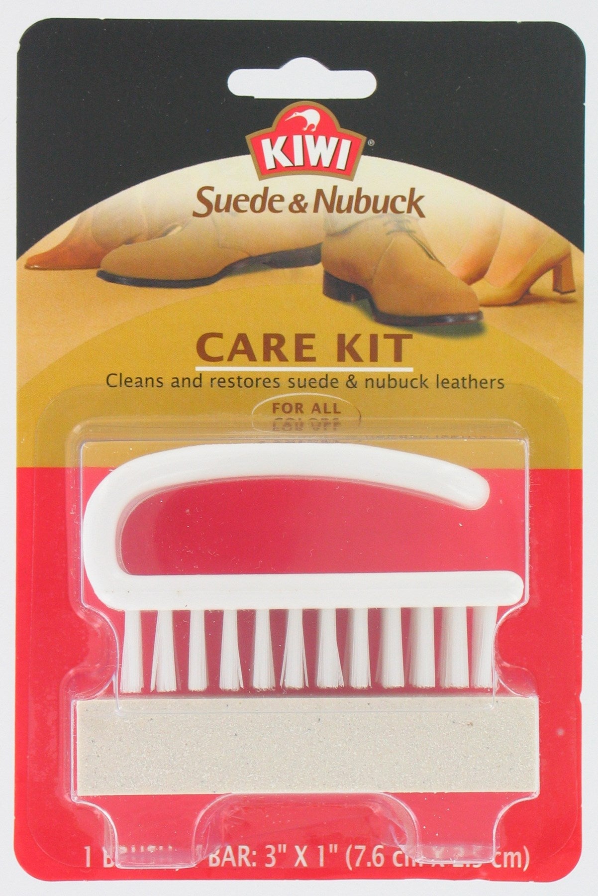 Kiwi, 3 X 1 Suede & Nubuck Care Kit