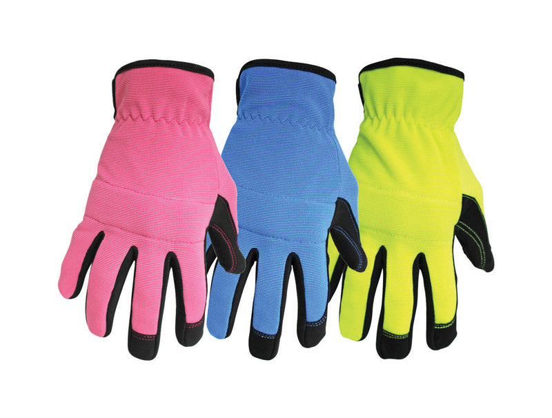 WEST CHESTER HOLDINGS LLC, Boss  Youth  Indoor/Outdoor  Touchscreen  Mechanic?s Glove  Assorted  L  1 pk