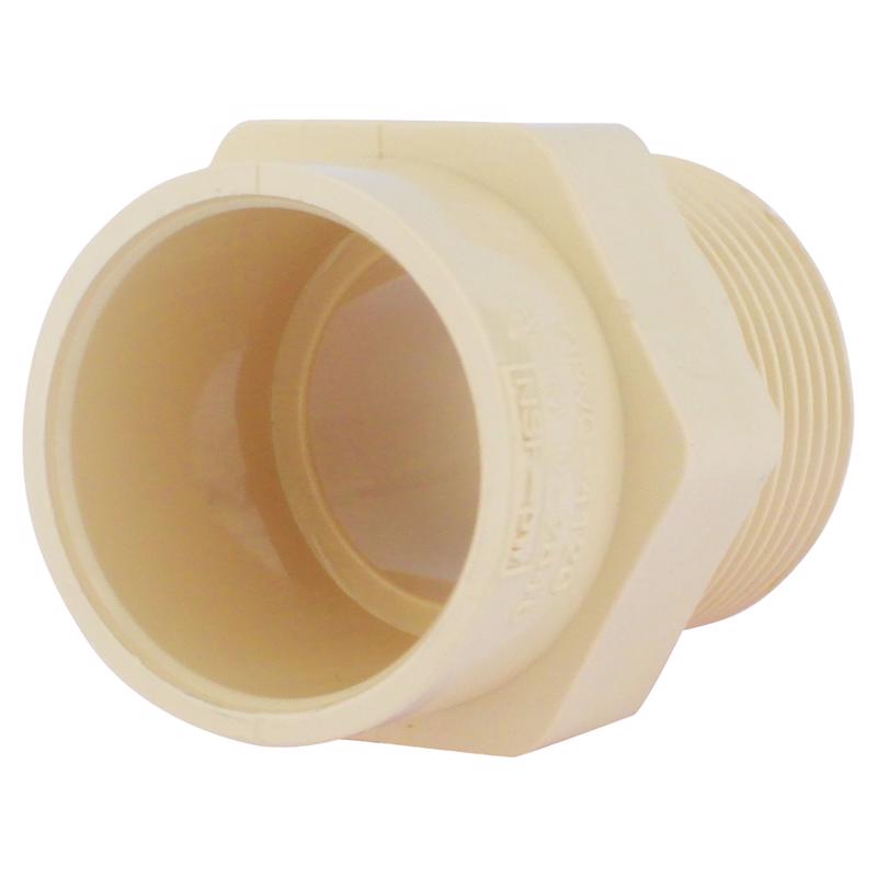 CHARLOTTE PIPE & FOUNDRY CO, Charlotte Pipe FlowGuard 1 in. Socket X 1 in. D Slip CPVC Adapter