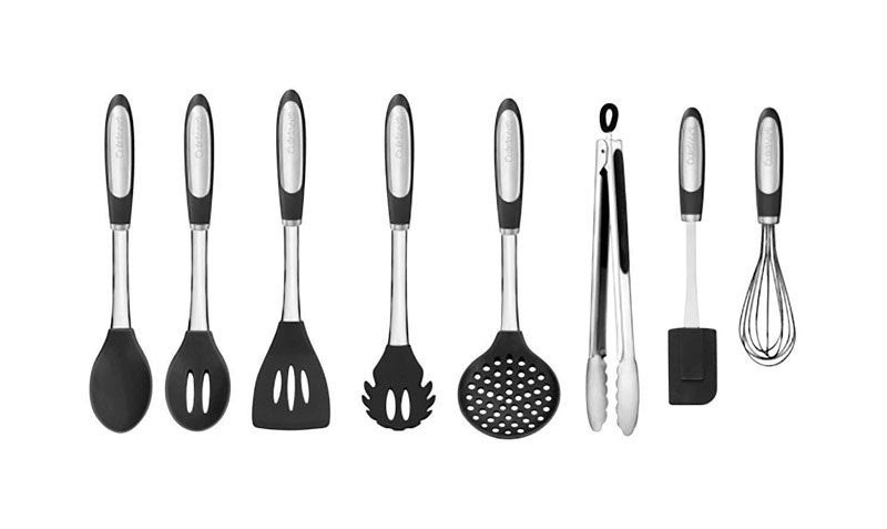 CUISINART, Cuisinart  Elements  15.75 in. L Black  Silicone  Kitchen Tools  8 pk