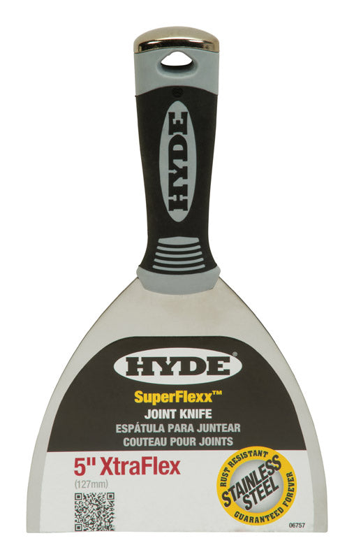HYDE TOOLS INC, Hyde Superflexx Stainless Steel Joint Knife 0.9 In. H X 5 In. W X 8.5 In. L