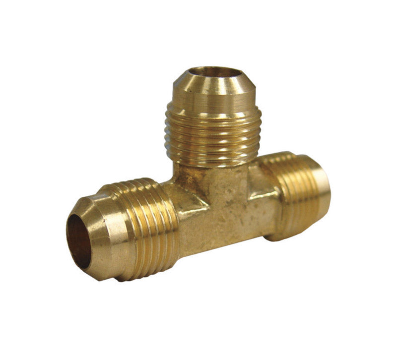 JMF COMPANY, JMF Company 5/8 in. Flare X 5/8 in. D Flare Brass Reducing Tee