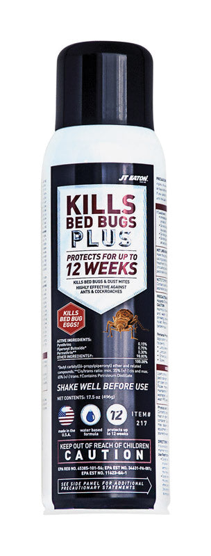 JT EATON & CO, JT Eaton KILLS Plus Insect Killer Aerosol 17.5 oz