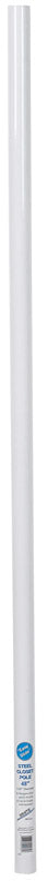 John Sterling Corp, John Sterling 48 in. L x 1-1/4 in. Dia. Powder Coated Steel Closet Rod (Pack of 3)