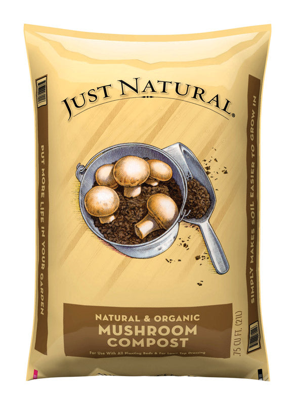 Just Natural, Just Natural Organic Mushroom Compost 0.75 cu ft