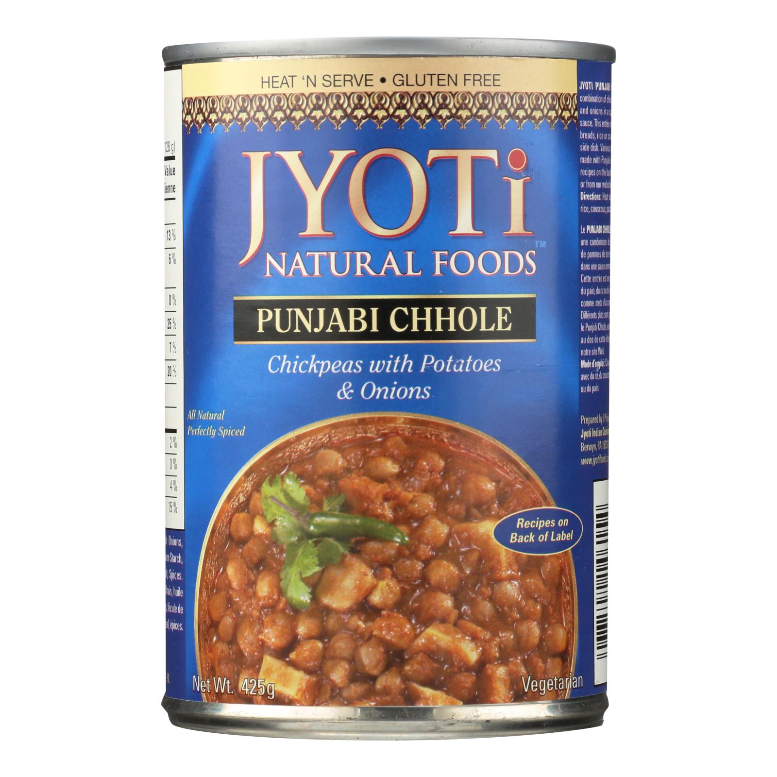 Jyoti Cuisine India, Jyoti Cuisine India Punjabi Chhole - Case of 12 - 15 oz. (Pack of 12)