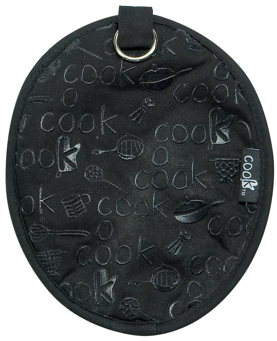 Kay Dee, Kay Dee R0782 Black Silicone Potholder (Pack of 6)