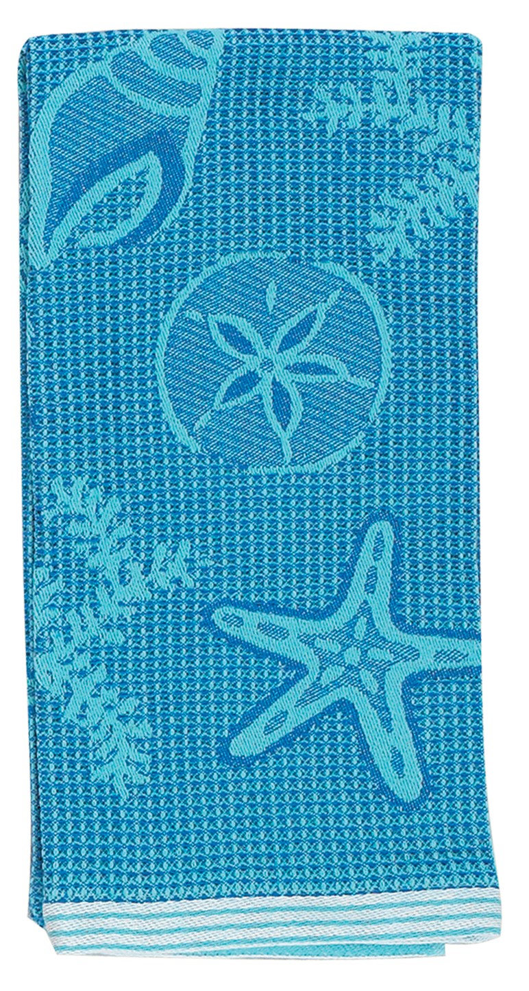 Kay Dee, Kay Dee R2080 17" X 28" Starfish Jacquard Towel (Pack of 6)
