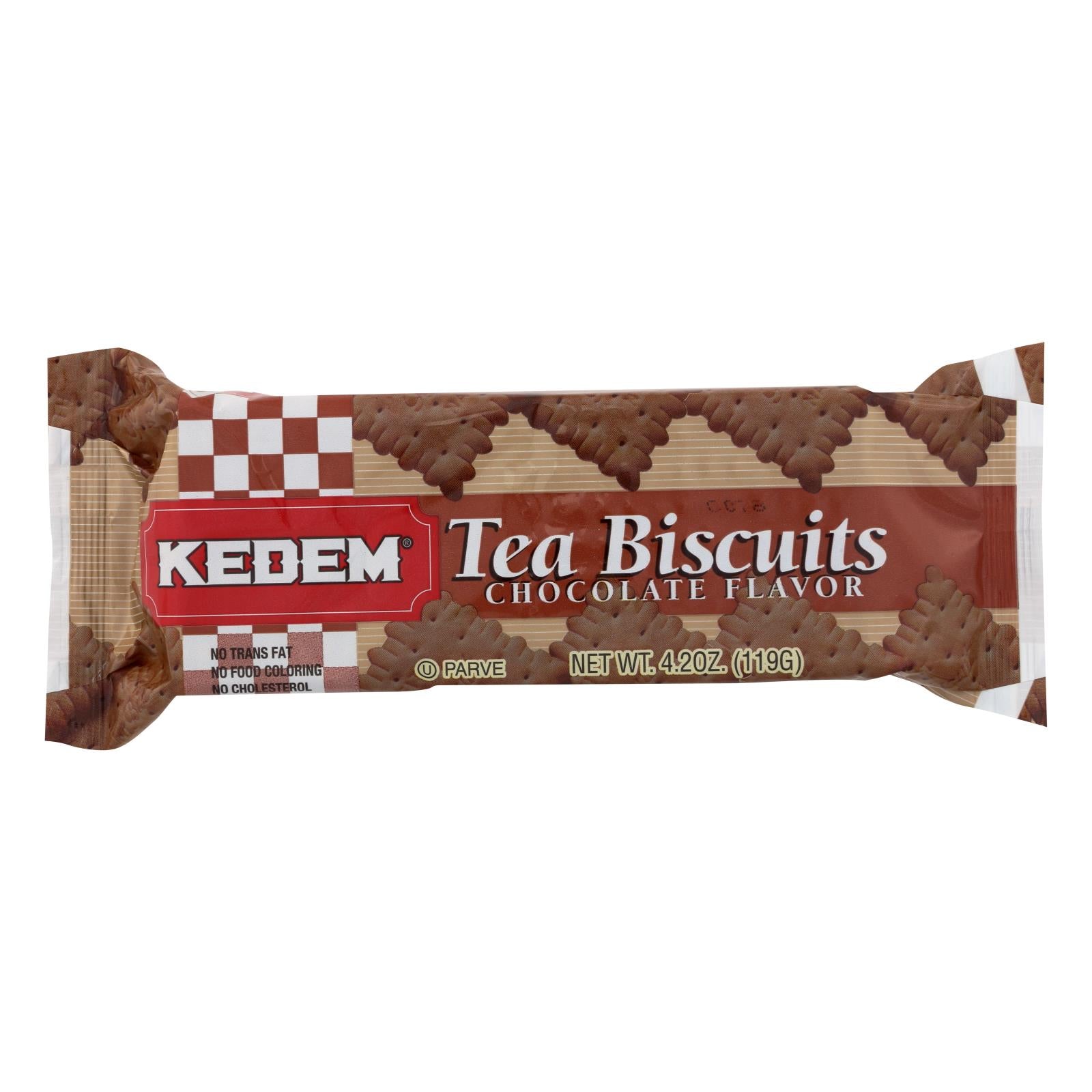 Kedem, Kedem Tea Biscuits - Chocolate - Case of 24 - 4.2 oz.
