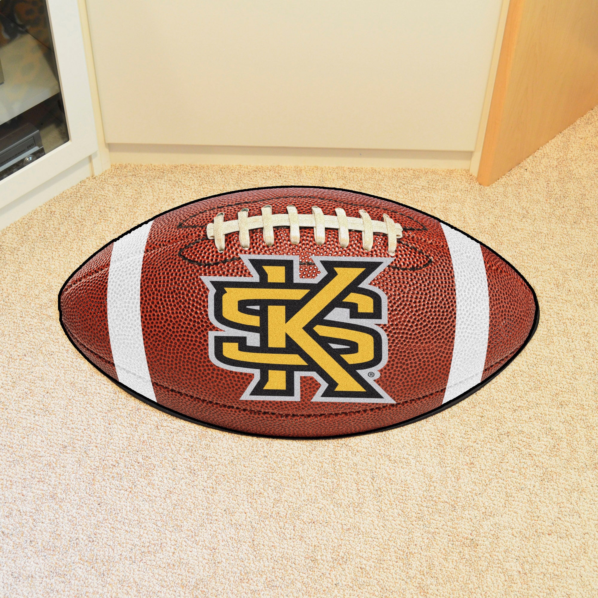 FANMATS, Kennesaw State University Football Rug - 20.5in. x 32.5in.