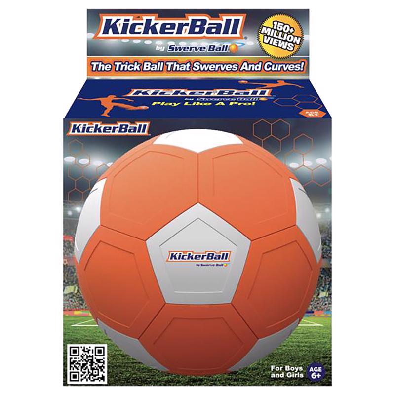INTERSELL VENTURES LLC, KickerBall Swerve Ball Sports Soccer Ball 1 pk