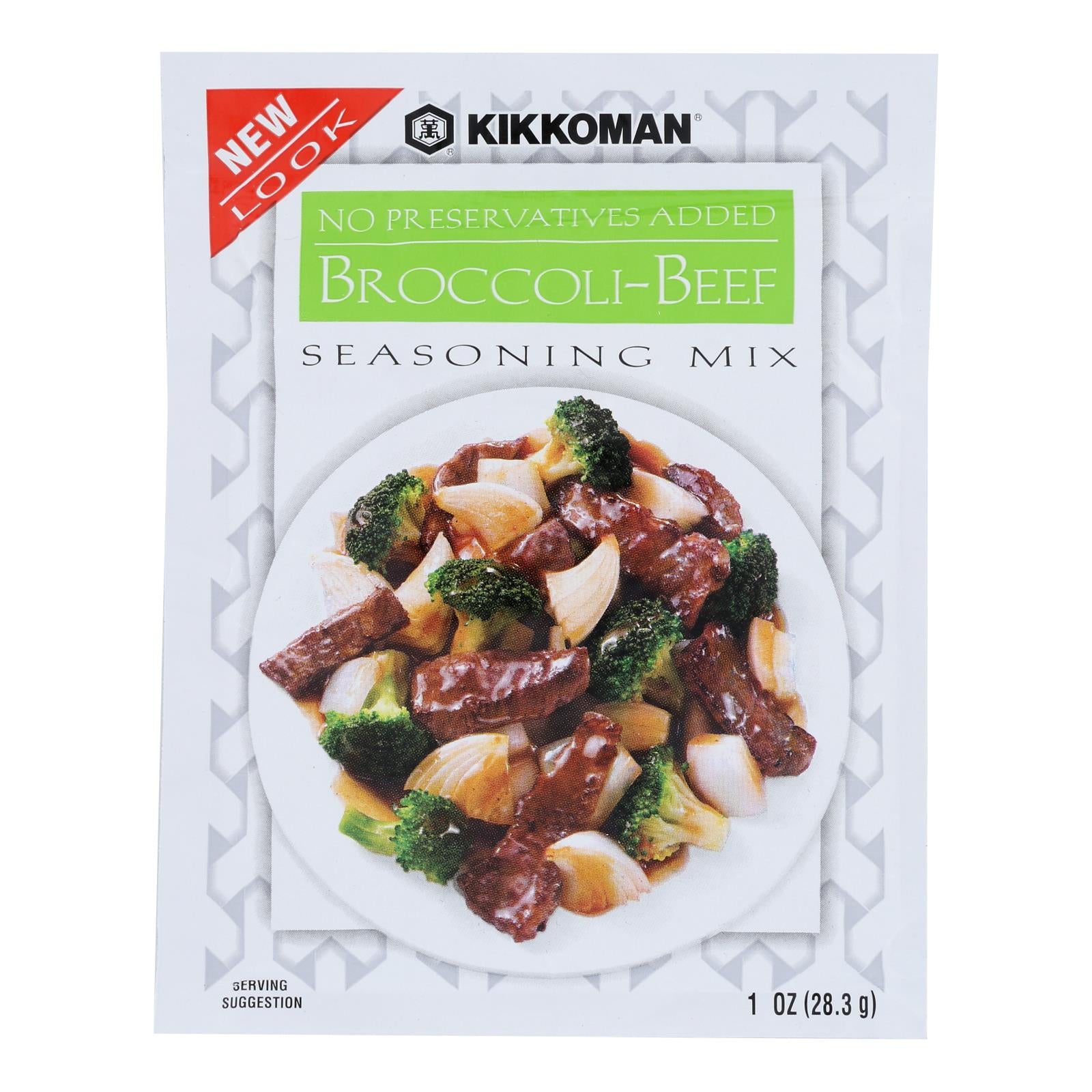 Kikkoman, Kikkoman, Broccoli-Beef Stir-Fry Seasoning Mix - Case of 12 - 1 OZ (Pack of 12)