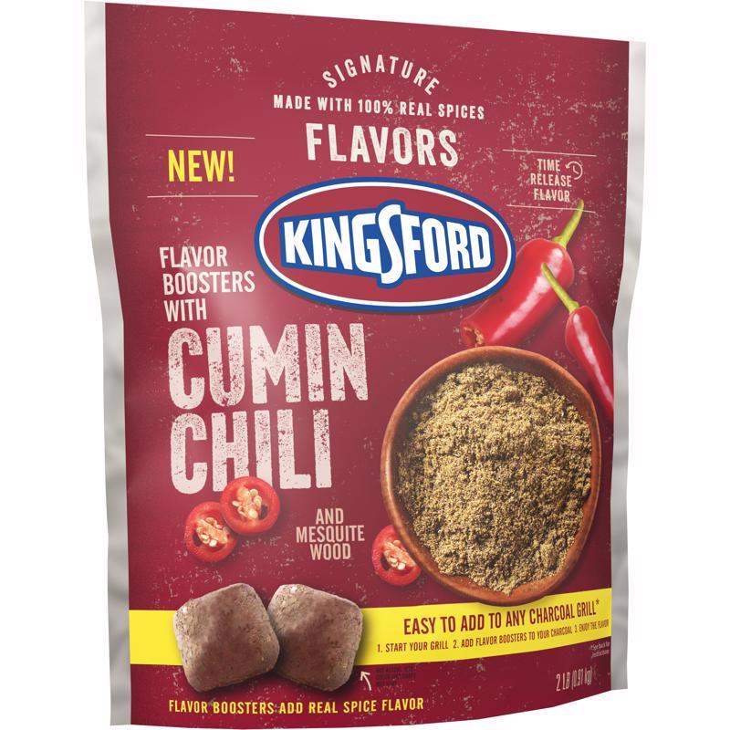 KINGSFORD CO, Kingsford Signature Flavors All Natural Chili Cumin Charcoal Briquettes 2 lb