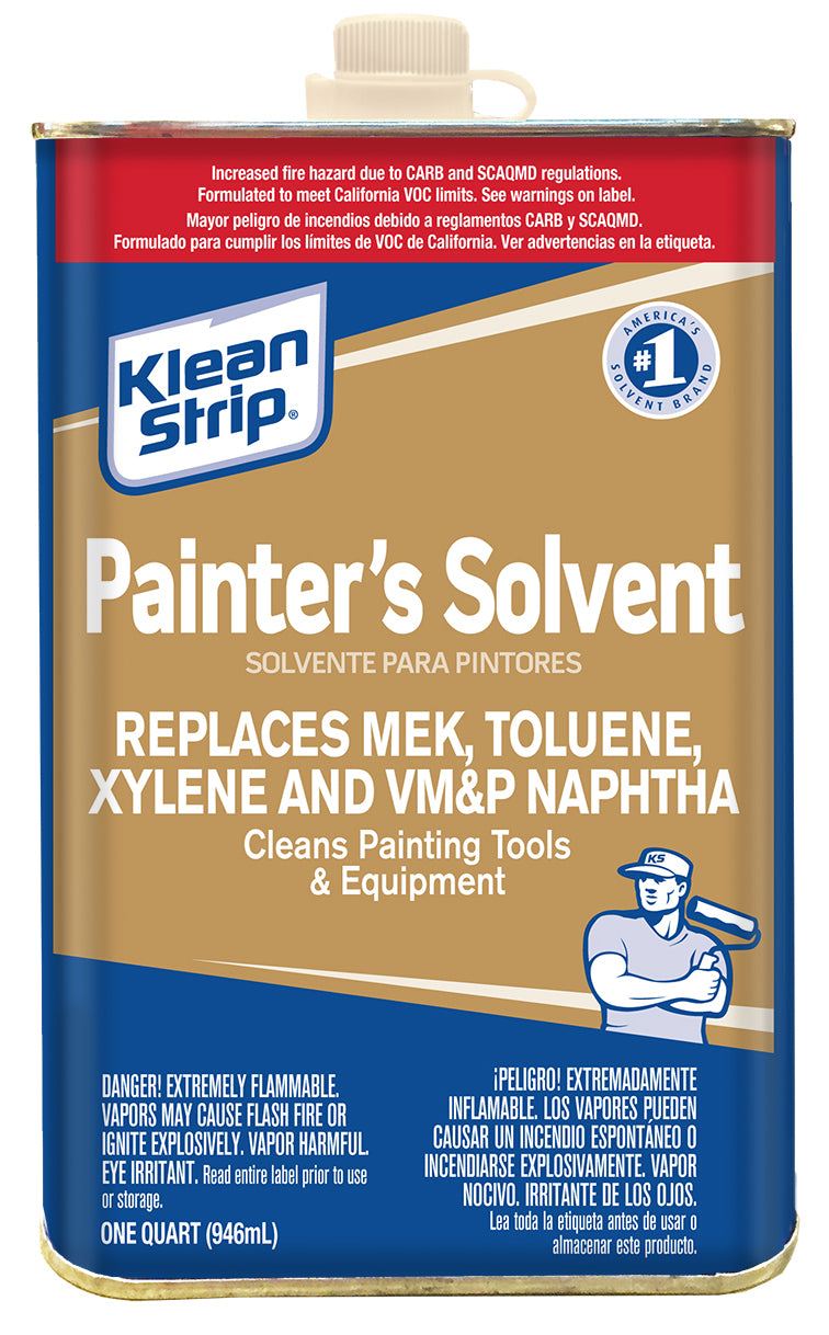 W M Barr, Klean Strip Qksp95005sc 1 Quart Painter'S Solvent (Pack of 6)