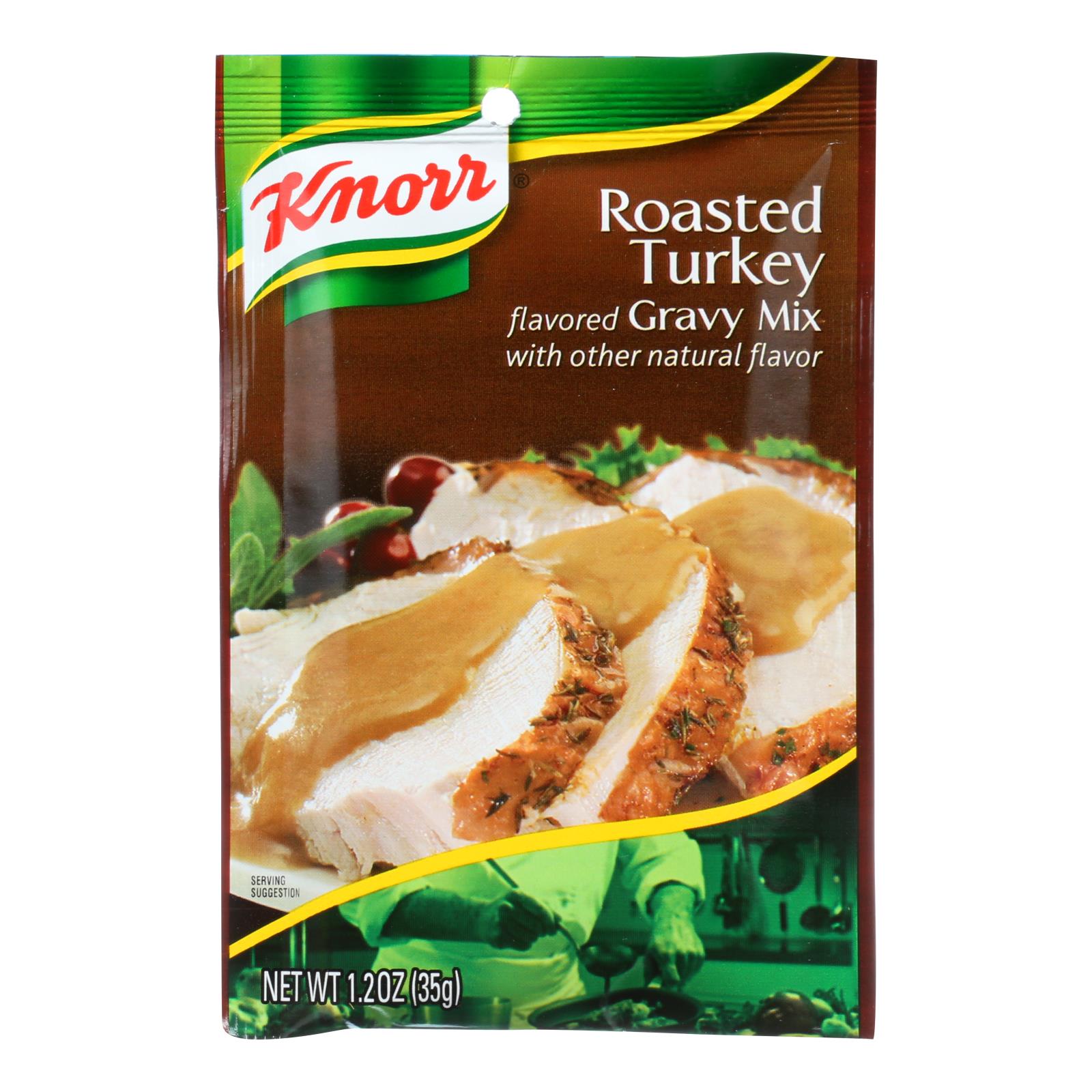 Knorr, Knorr Gravy Mix - Roasted Turkey Flavored - 1.2 oz - Case of 12 (Pack of 12)