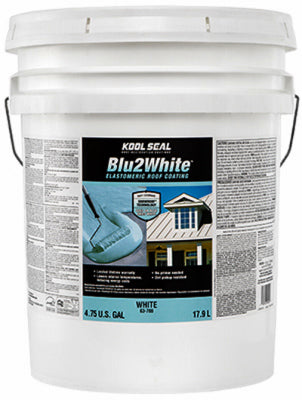 THE SHERWIN-WILLIAMS COMPANY, Kool Seal Blu2White White Acrylic Roof Coating 5 gal