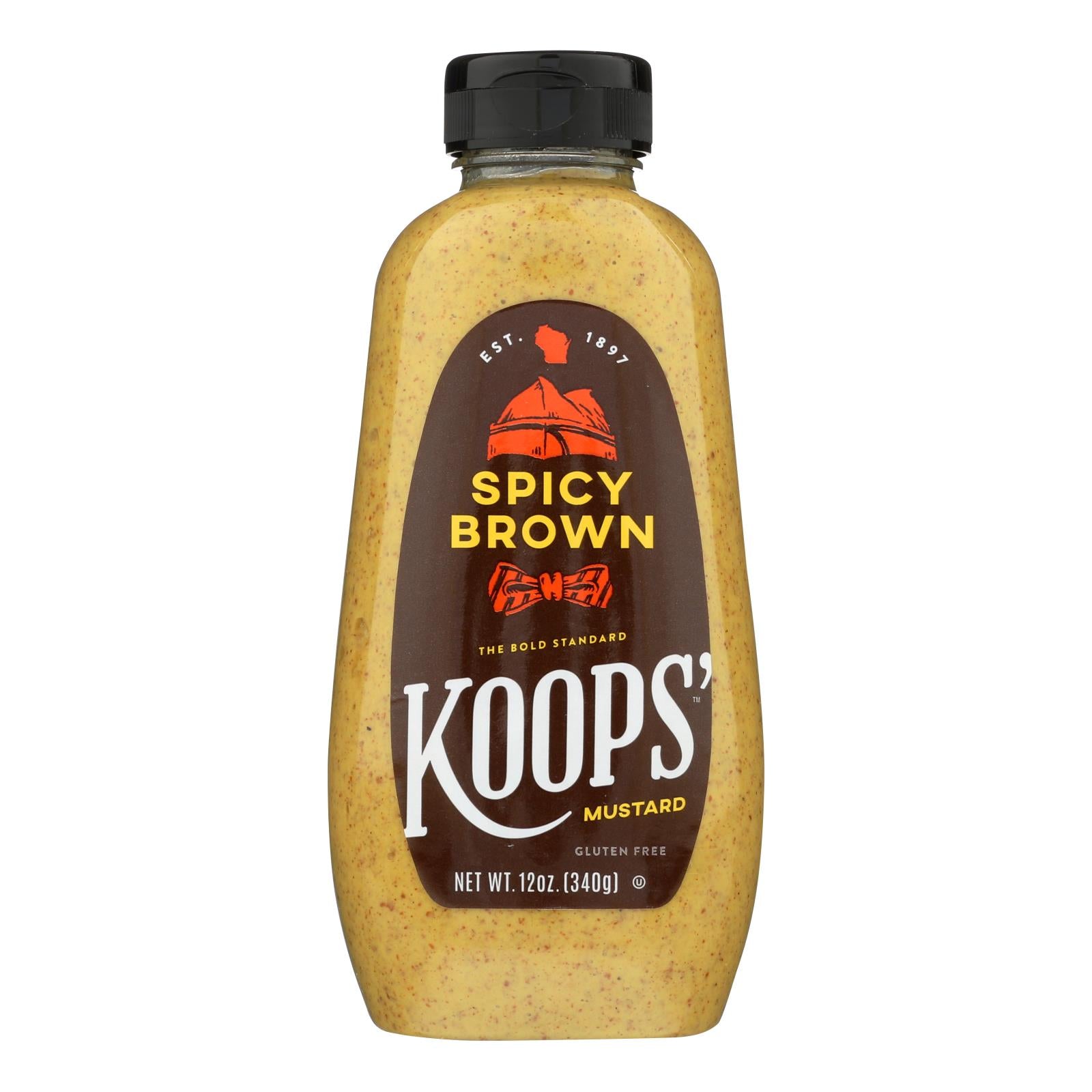 Koops', Koops' - Mustard Deli Style - Case of 12 - 12 OZ (Pack of 12)