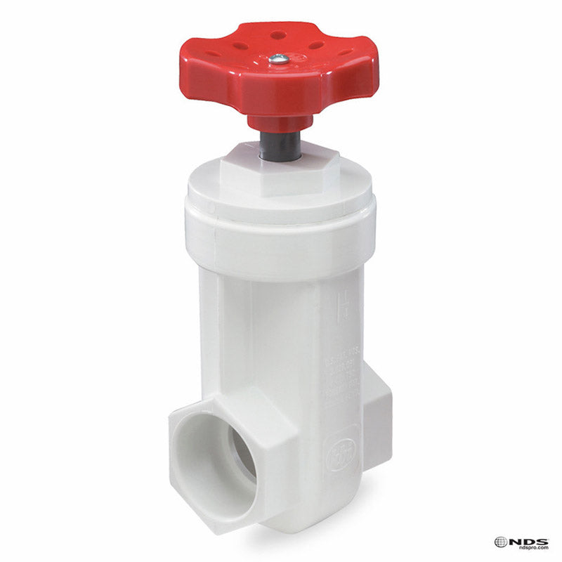 NDS, NDS 1 in.   Slip-Joint PVC Gate Valve